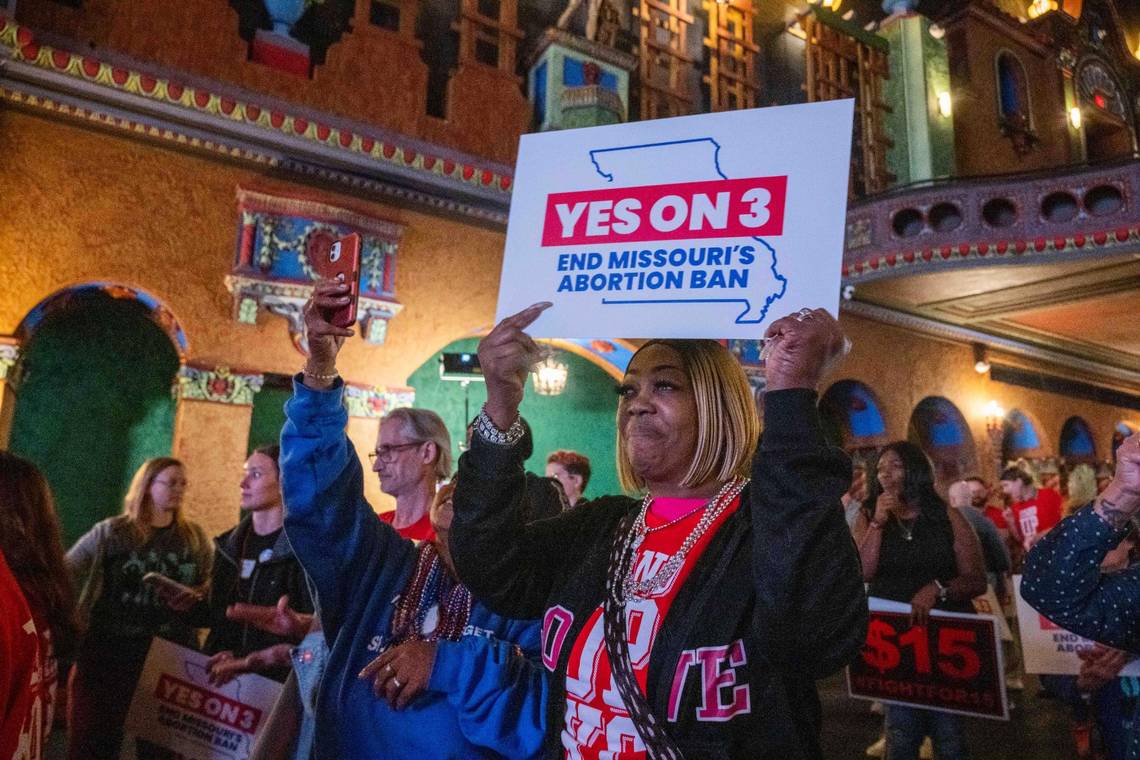 Amendment 3-the constitutional right to an abortion-passes in Missouri ...