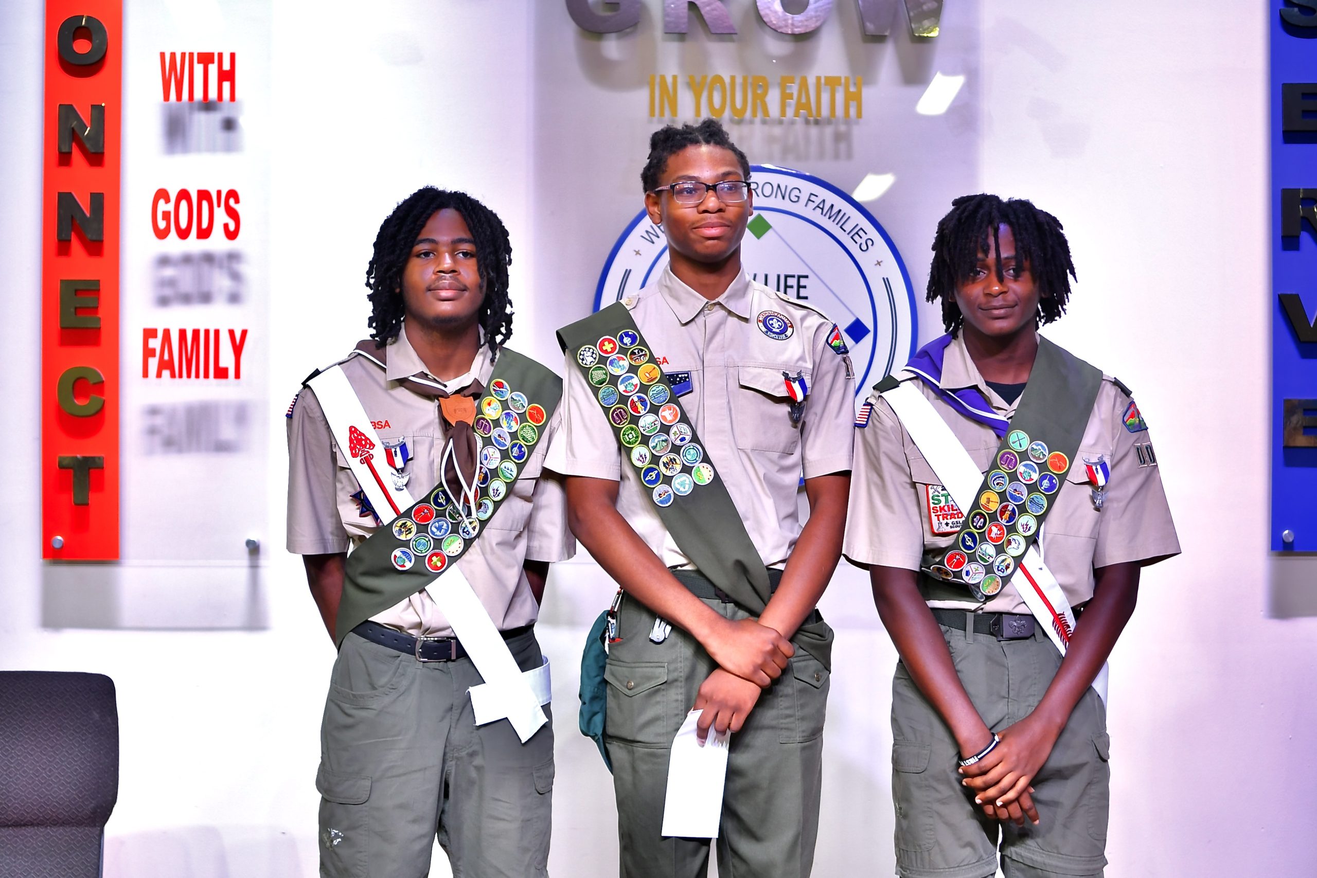 Three boys from Illinois reach the rare rank of Eagle Scout