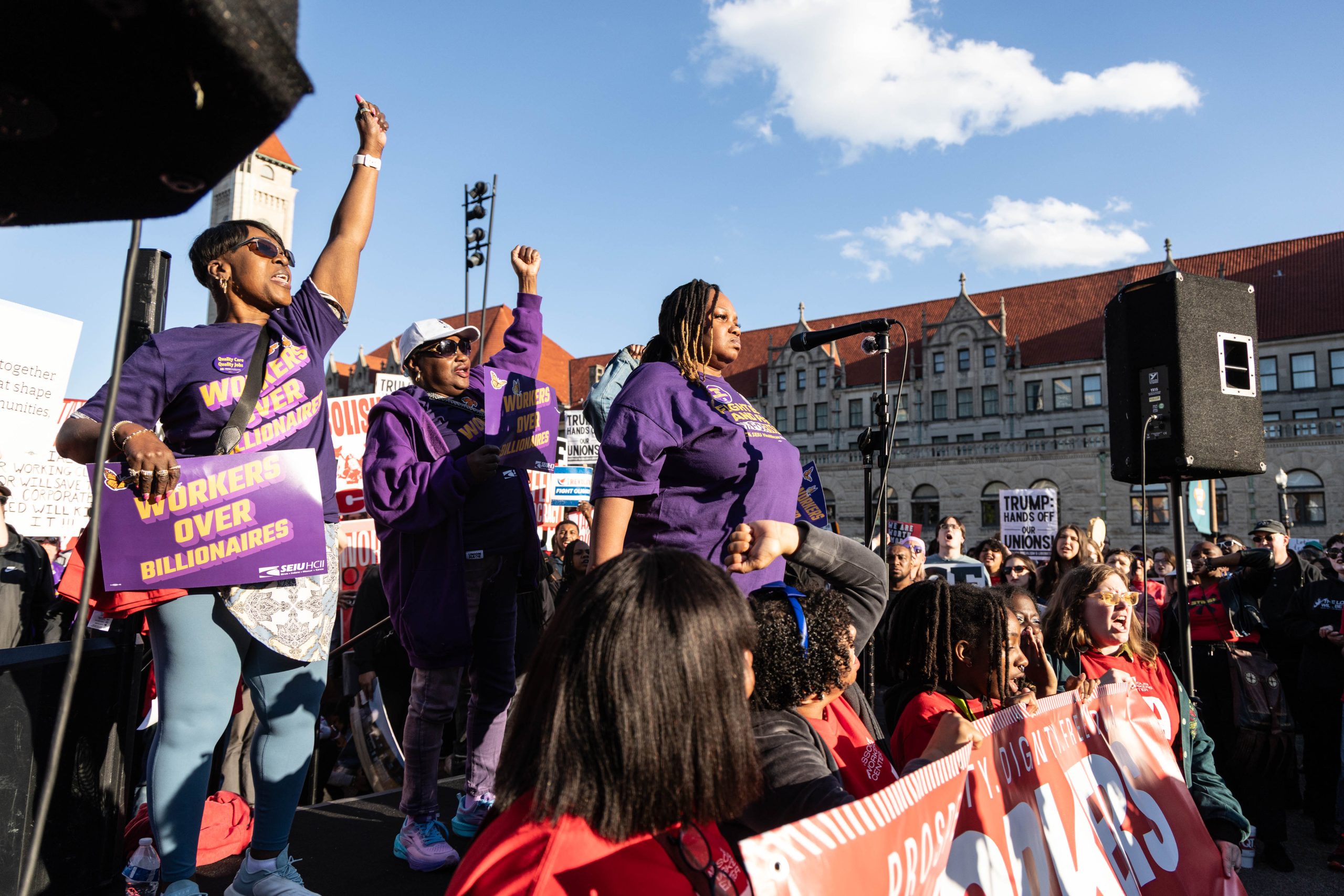 May Day protest in St. Louis