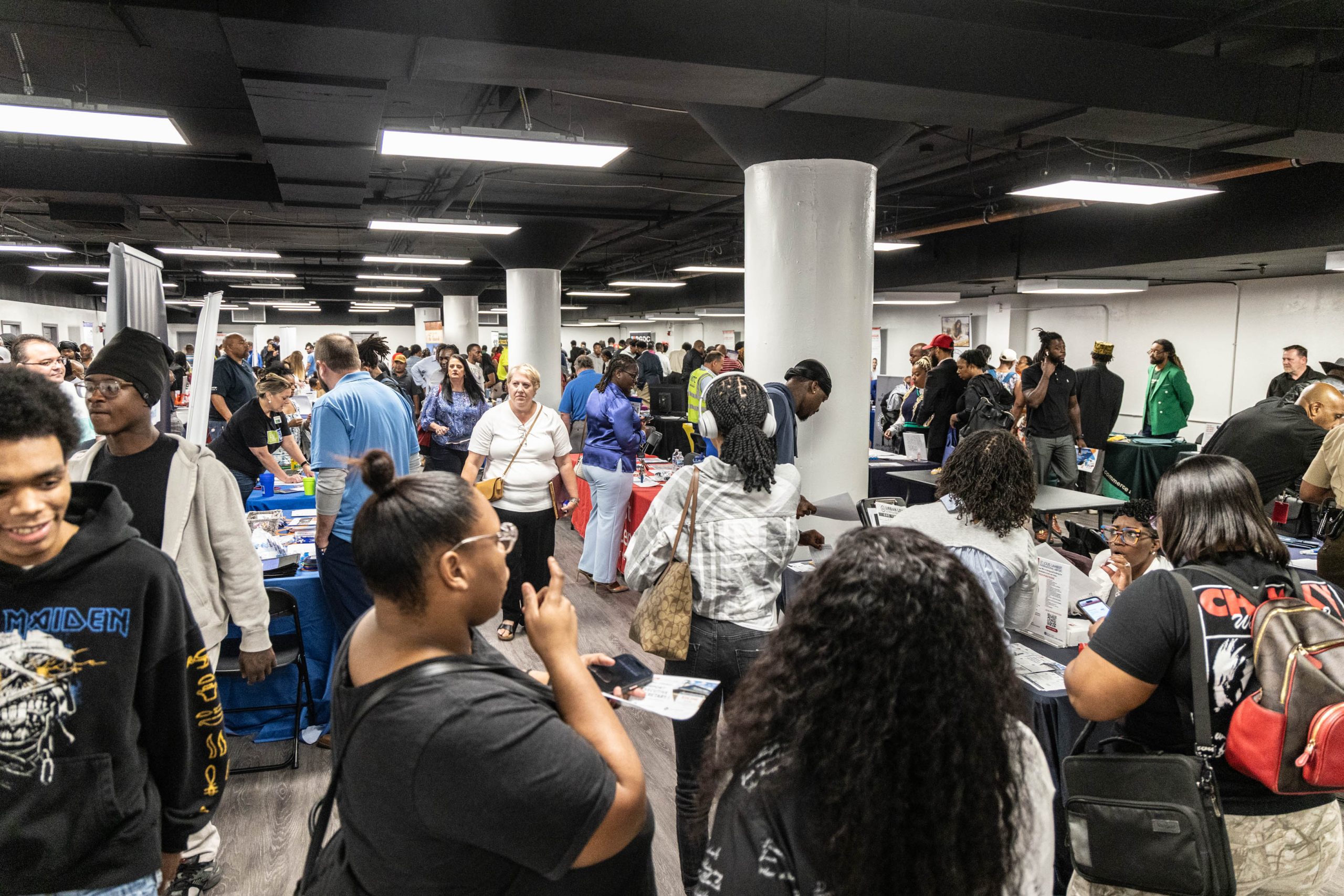 Urban League’s ‘Weekend of Service’ opens with packed job fair, cleanup
