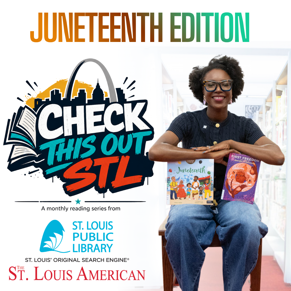Check This Out: Juneteenth Reads with the St. Louis Public Library