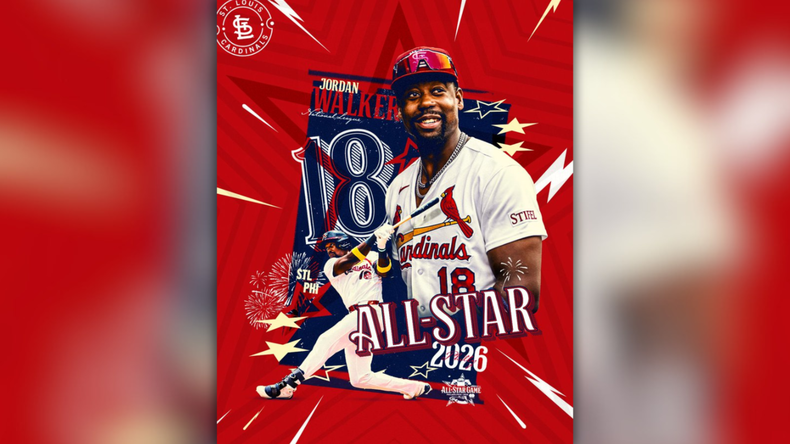 Jordan Walker named to his first NL All-Star team