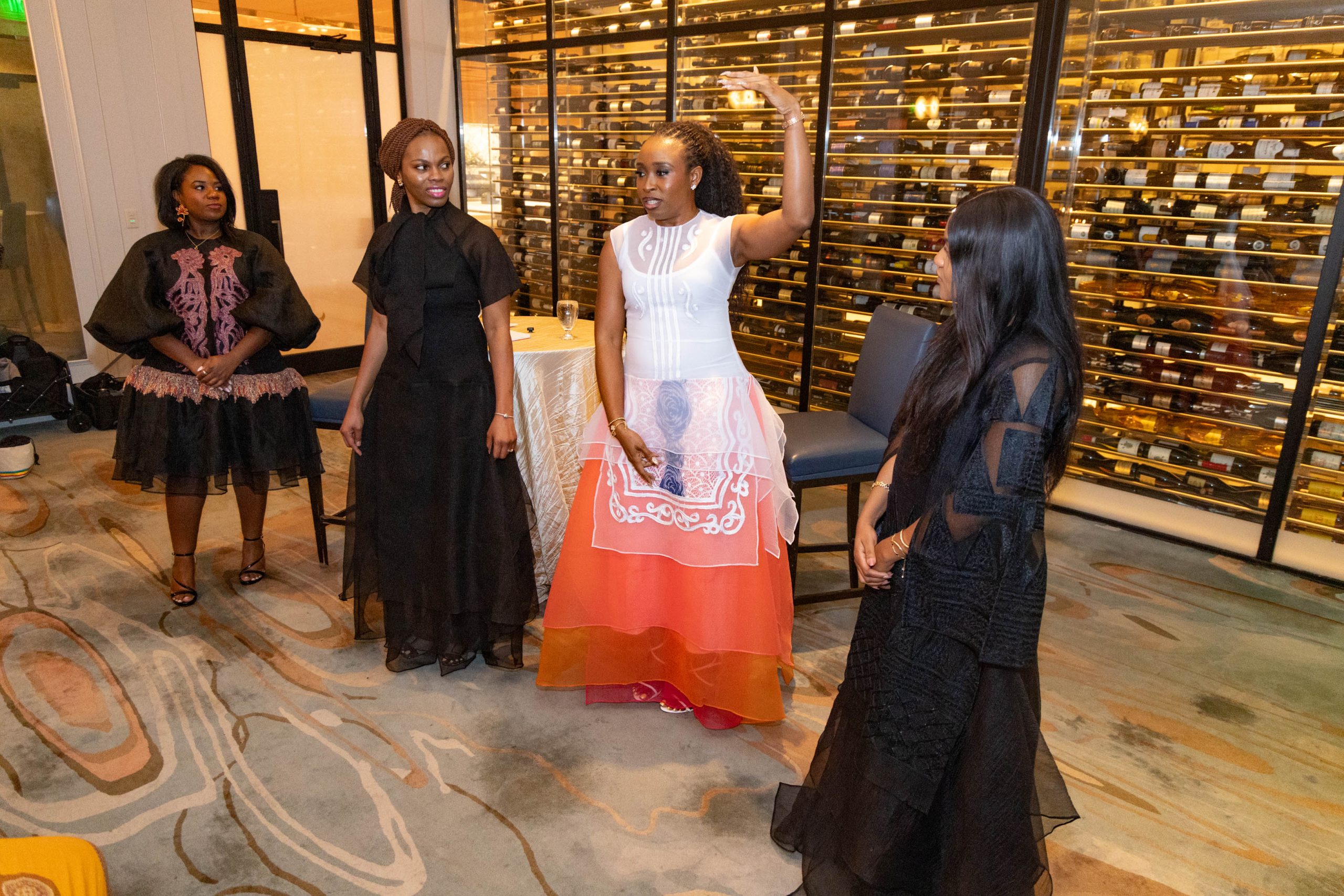 Video: Zeeoma’s Dinner, Dress & Dialogue celebrates African fashion and creativity