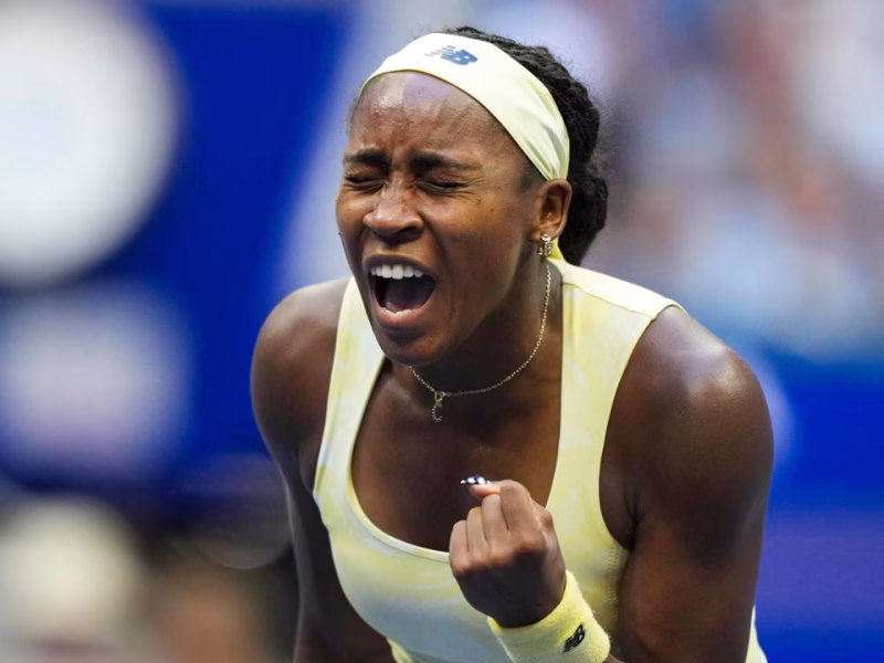 Coco Gauff rallies past Mirra Andreeva to reach US Open semifinals