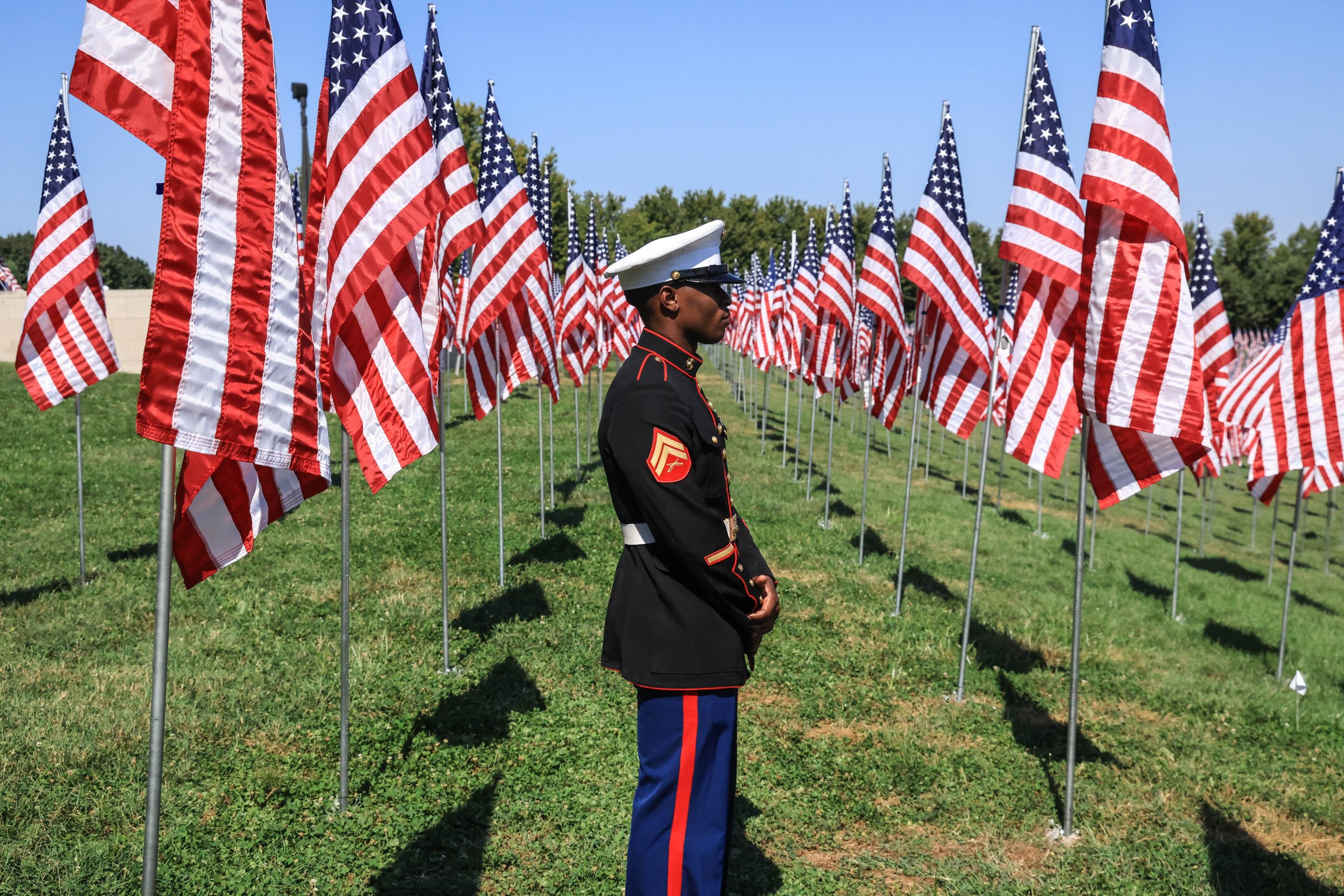 Flags of Valor transforms Art Hill into one of the nation’s largest 9/11 tributes